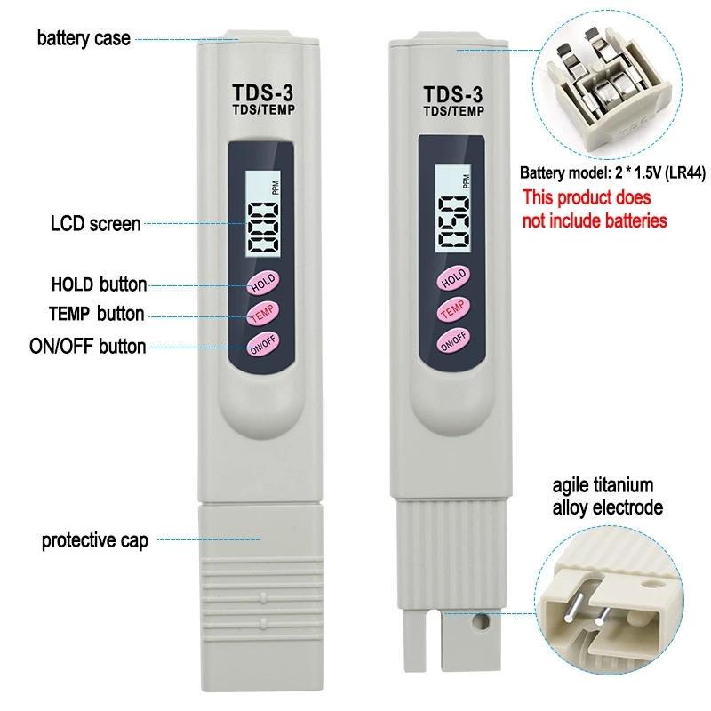 1/3 Pcs Portable LCD Digital T - đánh giá và giá Aquarium Marine Filter