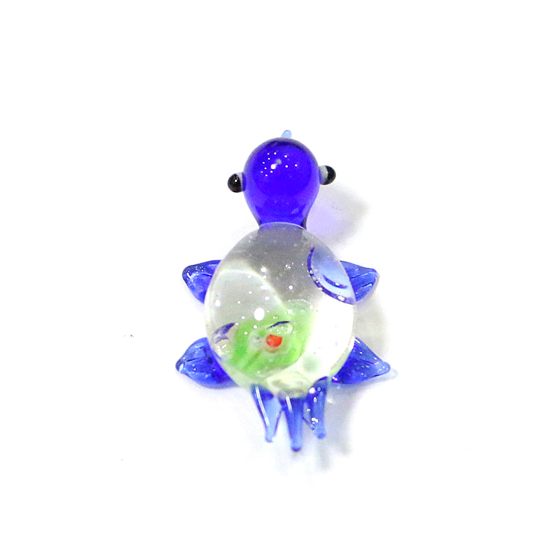 1pc Mini Glass Turtle Figurine - đánh giá và giá Marine Aquarium Japan