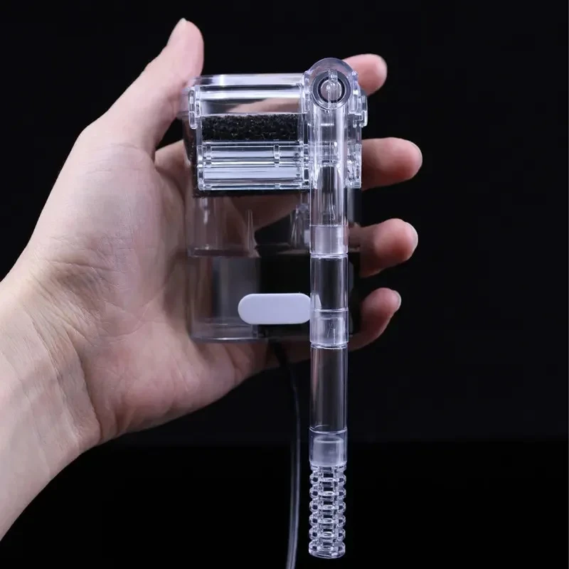 Mini External Waterfall Fish T - đánh giá và giá Aquarium Marine Filter