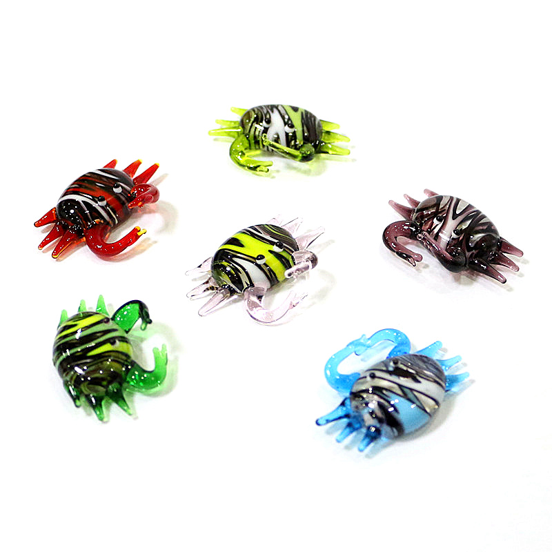 Handmade Cute Mini Glass Crab  - đánh giá và giá Marine Aquarium & Regional Centre Reviews